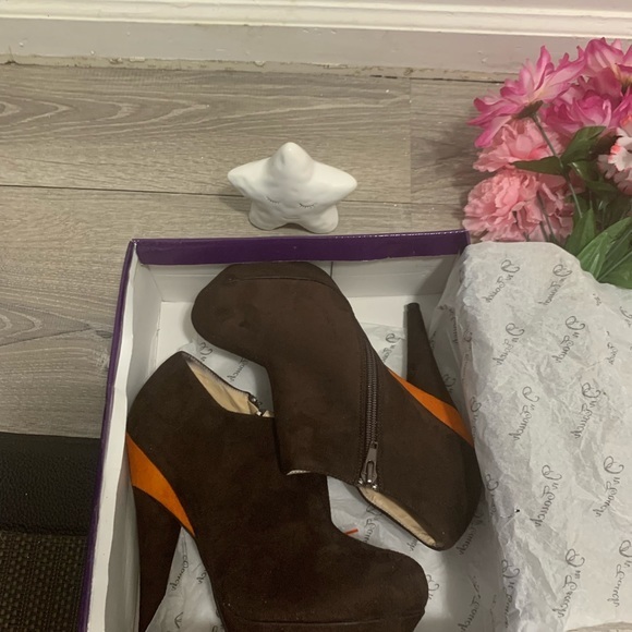 In Gouch chelsea high heel boots in brown suede SIZE 10 - Picture 14 of 15